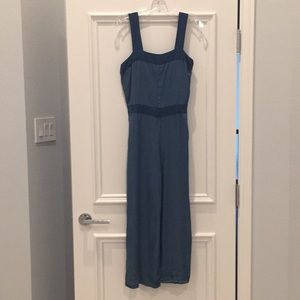 Splendid Wide Legged Cropped Jumpsuit